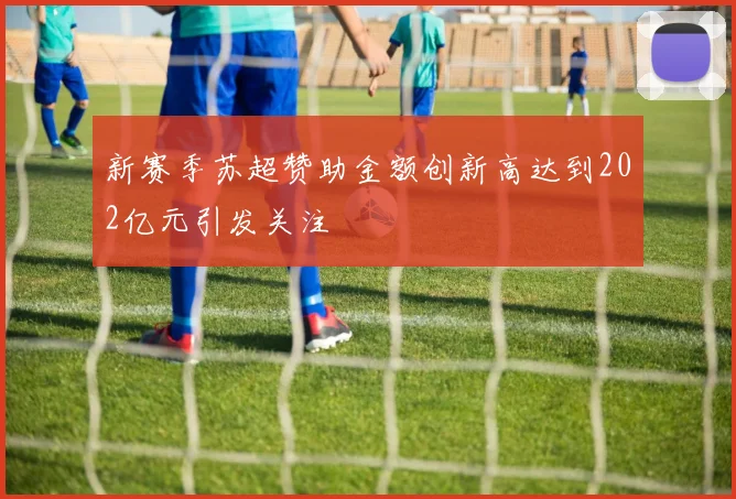新赛季苏超赞助金额创新高达到202亿元引发关注